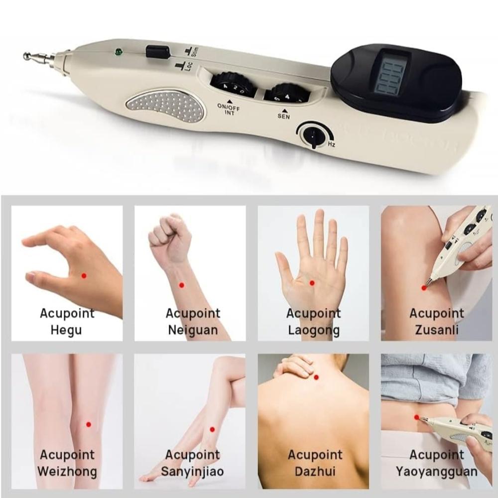 Electro Acupuncture Pen Handheld Massager Acupuncture Points Identify And Treatment Devacie Acupressure Therapy - Features: Good Quality