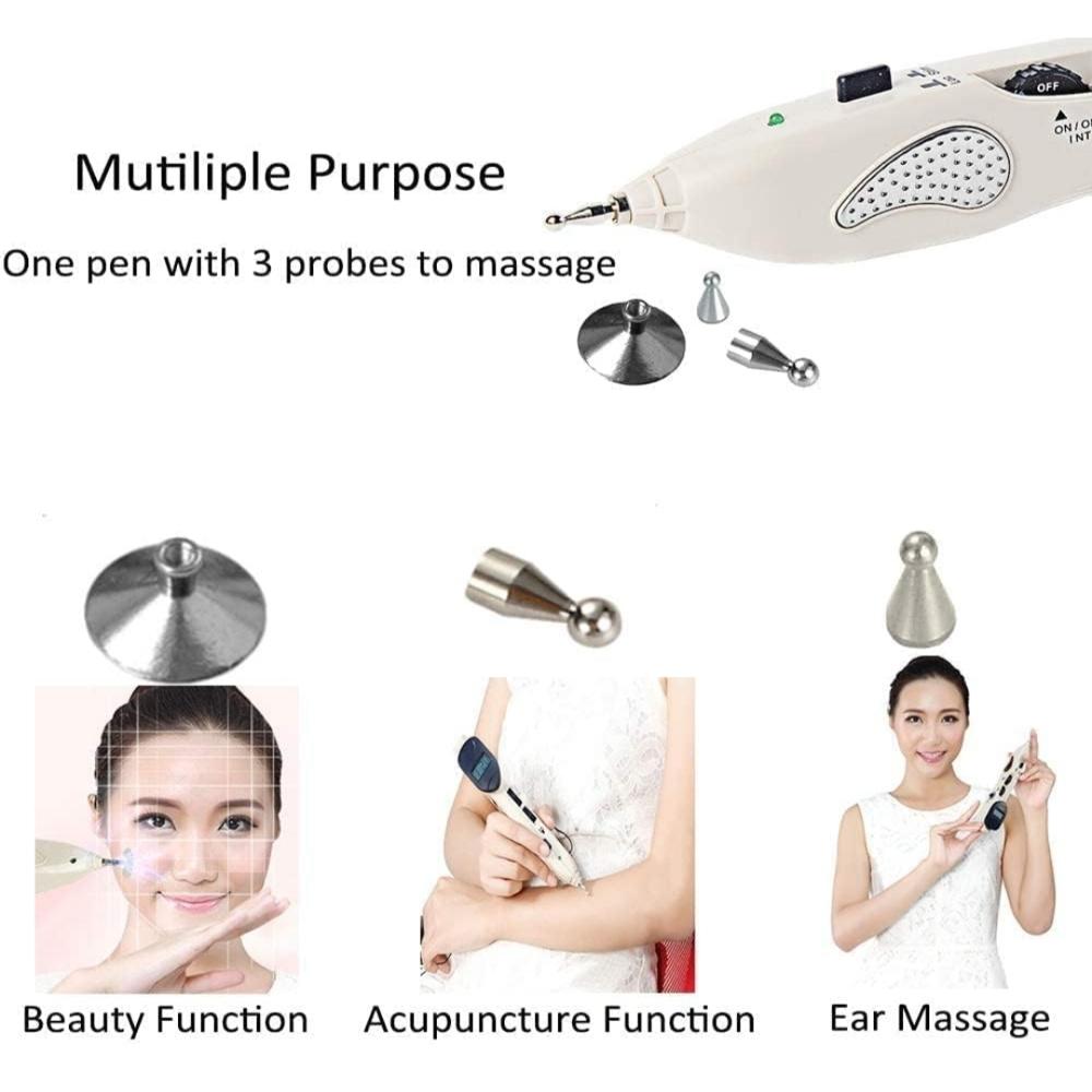 Electro Acupuncture Pen Handheld Massager Acupuncture Points Identify and Treatment Devacie Acupressure Therapy