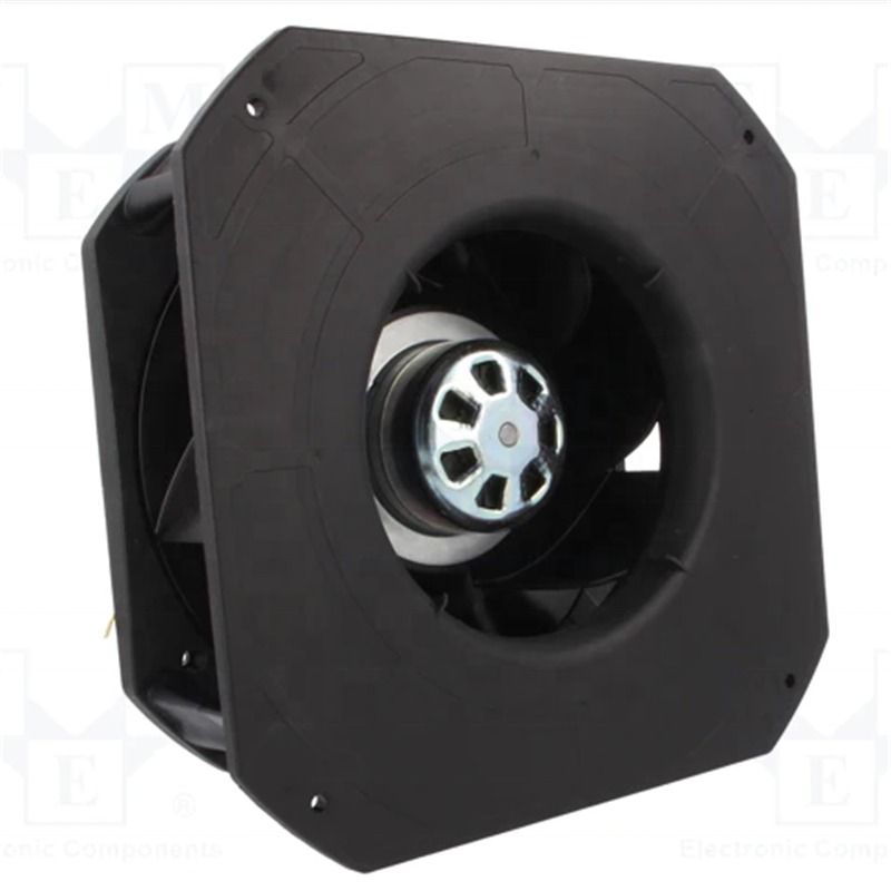 ebmpapst K3G225-RE07-03 230V AC 270x270x131mm 170W 1.4A 705m3/h Ball Bearing IP54 EC Centrifugal Blower Cooling Fan