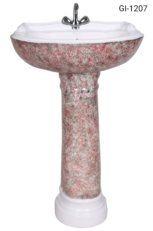 Pedestal hand basin