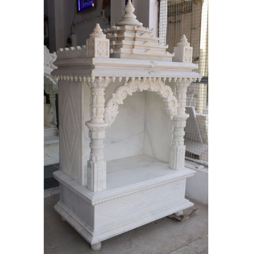 White Marble Pooja Temple