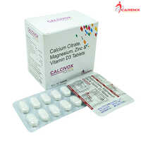 Calcium Citrate Magnesium Zinc And Vitamin D3 Tablets