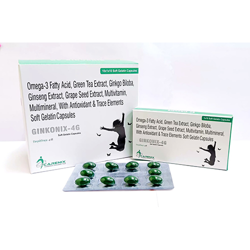 Omega-3 Fatty Acid With Antioxidant And Trace Elements Soft Gelatin Capsules