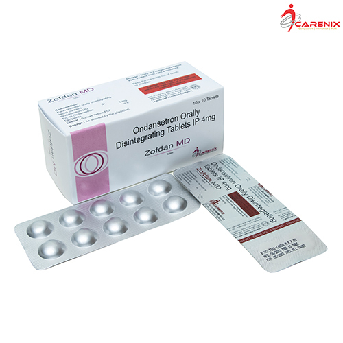 4mg Ondansetron Orally Disintegrating Tablets IP