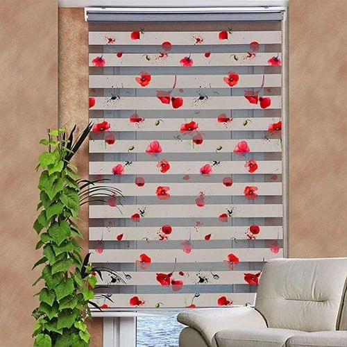 Digital Print Zebra Blinds - Color: Different Available