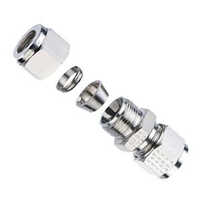 Double Ferrule Tube Fittings - Color: Steel Grey