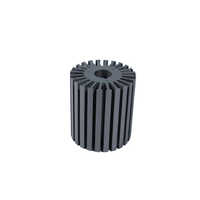 Pmdc Motor Rotor Stamping - Carbon Steel, Gray Matte Finish | High Performance, Durable Design For Pmdc And Electric Motors