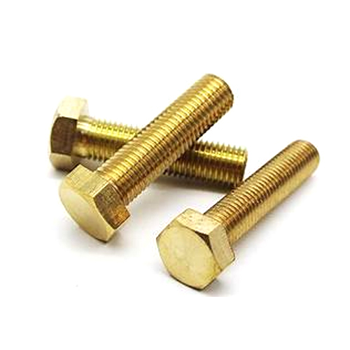 Aluminium Bronze Hex Bolt - Color: As Per Availability
