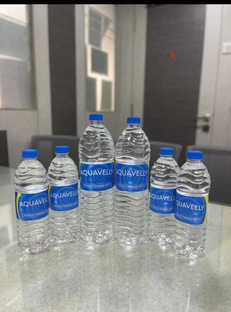 1 Ltr Aquavelly Square Water Bottle - Color: Pink