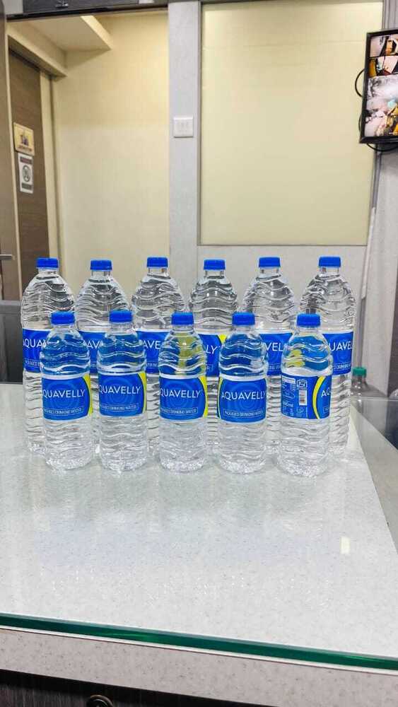 1 Ltr Aquavelly Square Water Bottle - Color: Pink