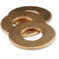 Copper Plain Washer