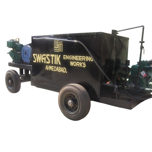 Bitumen Sprayer - Mild Steel, Standard Size, Black | Electric-Driven, Automatic Grade Functionality, PLC-Controlled Cooling System, 1-Year Warranty