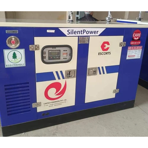 10 Kva Cpcb-Iv Plus Escorts Diesel Generator - Engine Type: Air-Cooled
