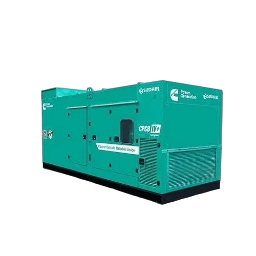 250 Kva Sudhir Cummins Cpcb-Iv Genset - Color: Green