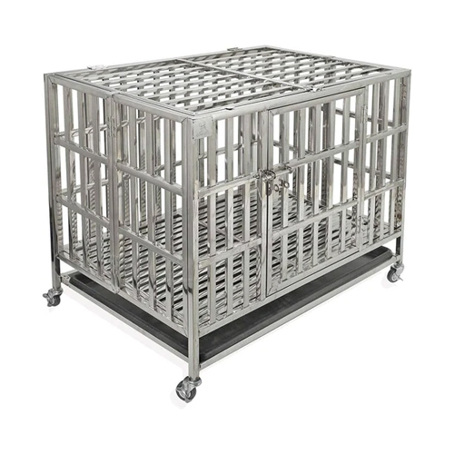 Blue Three Tray Trolley