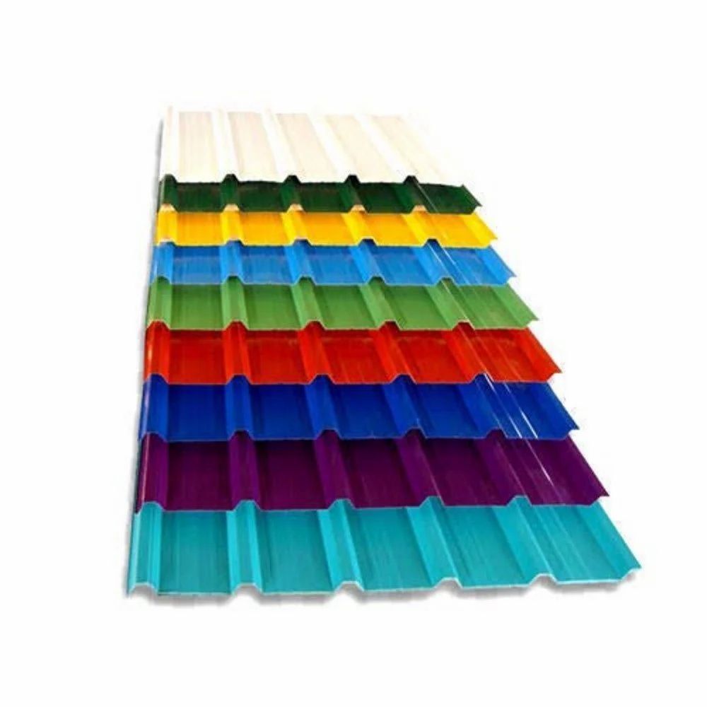 Colour Coated Roofing Sheet - Features: Waterproof