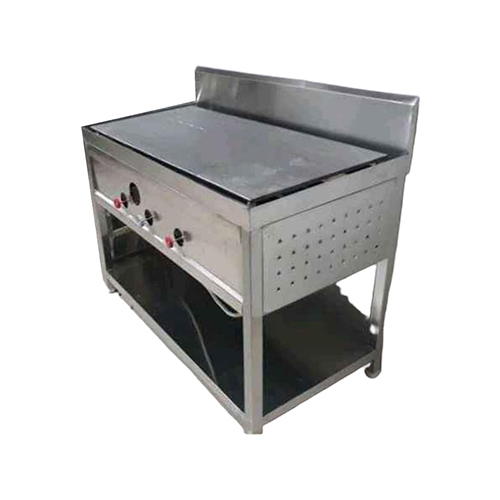 Stainless Steel Dosa Bhatti - Gas Type: L.P. Gas