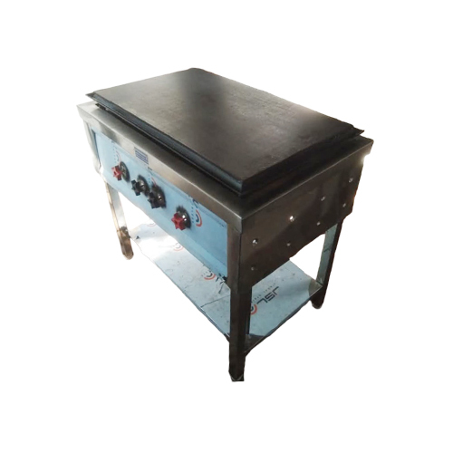 Stainless Steel Dosa Plate - Gas Type: L.P. Gas