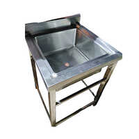 Stainless Steel Utility Sink - Color: Silver