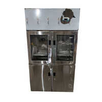 Stainless Steel 202 Kiosk Enclosure - Color: Silver