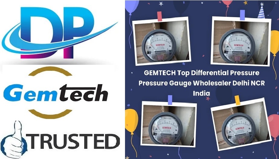 Popular Cities GEMTECH Differential Pressure Gauge Wholesalers by Visakhapatnam