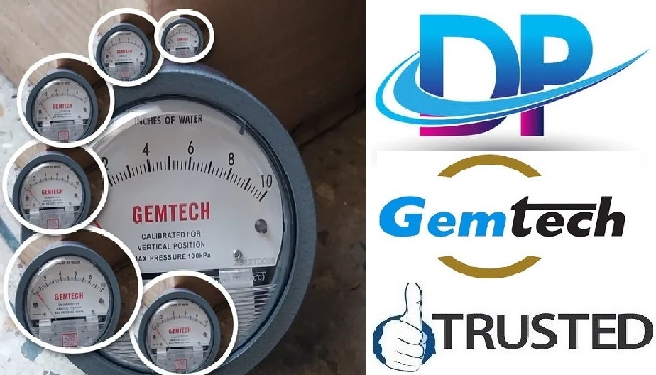 Popular Cities GEMTECH Differential Pressure Gauge Wholesalers by Visakhapatnam