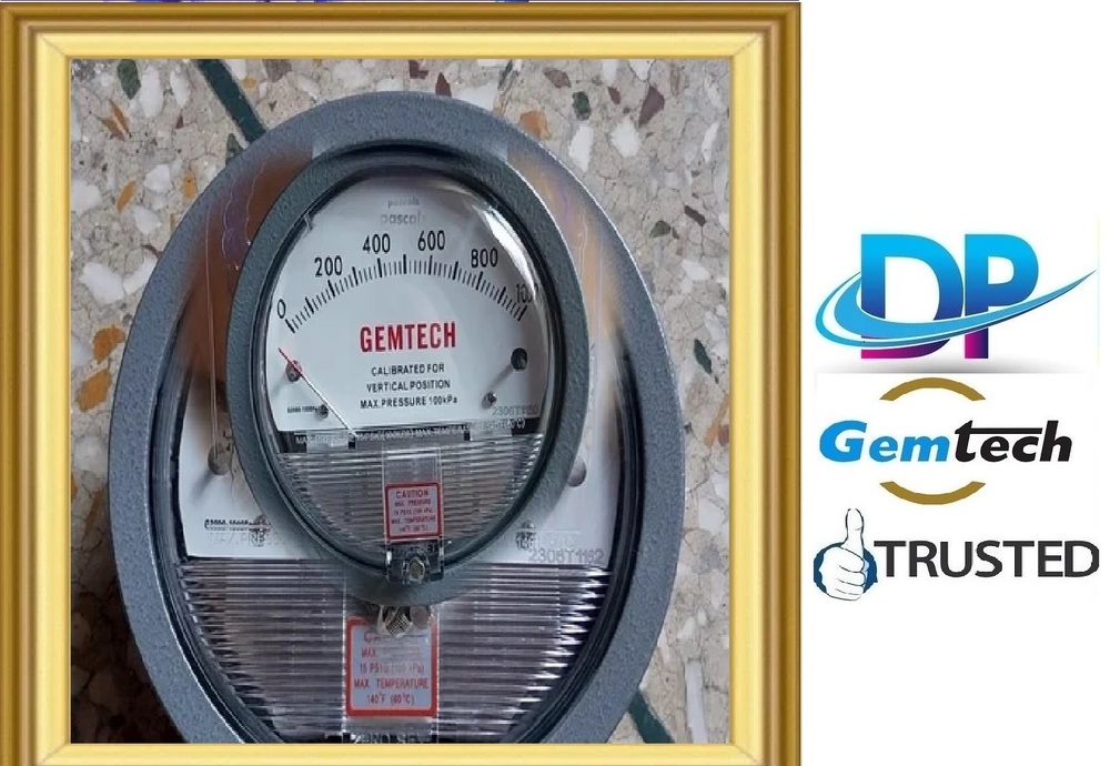 Popular Cities GEMTECH Differential Pressure Gauge Wholesalers by Visakhapatnam