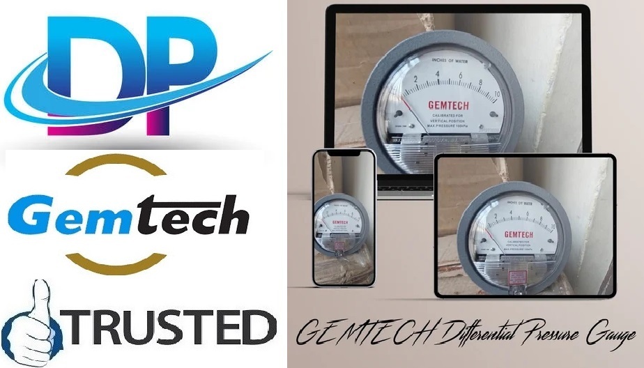 Popular Cities GEMTECH Differential Pressure Gauge Wholesalers by Visakhapatnam