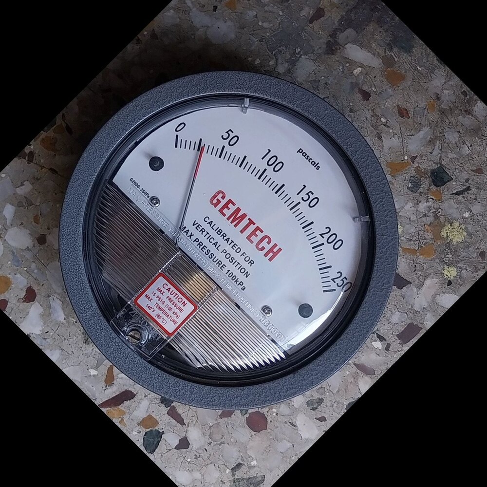 GEMTECH Differential Pressure Gauge Wholesaler For Banaskantha Gujarat