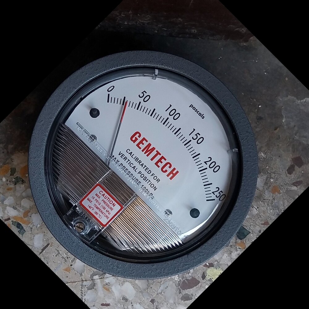 GEMTECH Differential Pressure Gauge Wholesaler For Banaskantha Gujarat