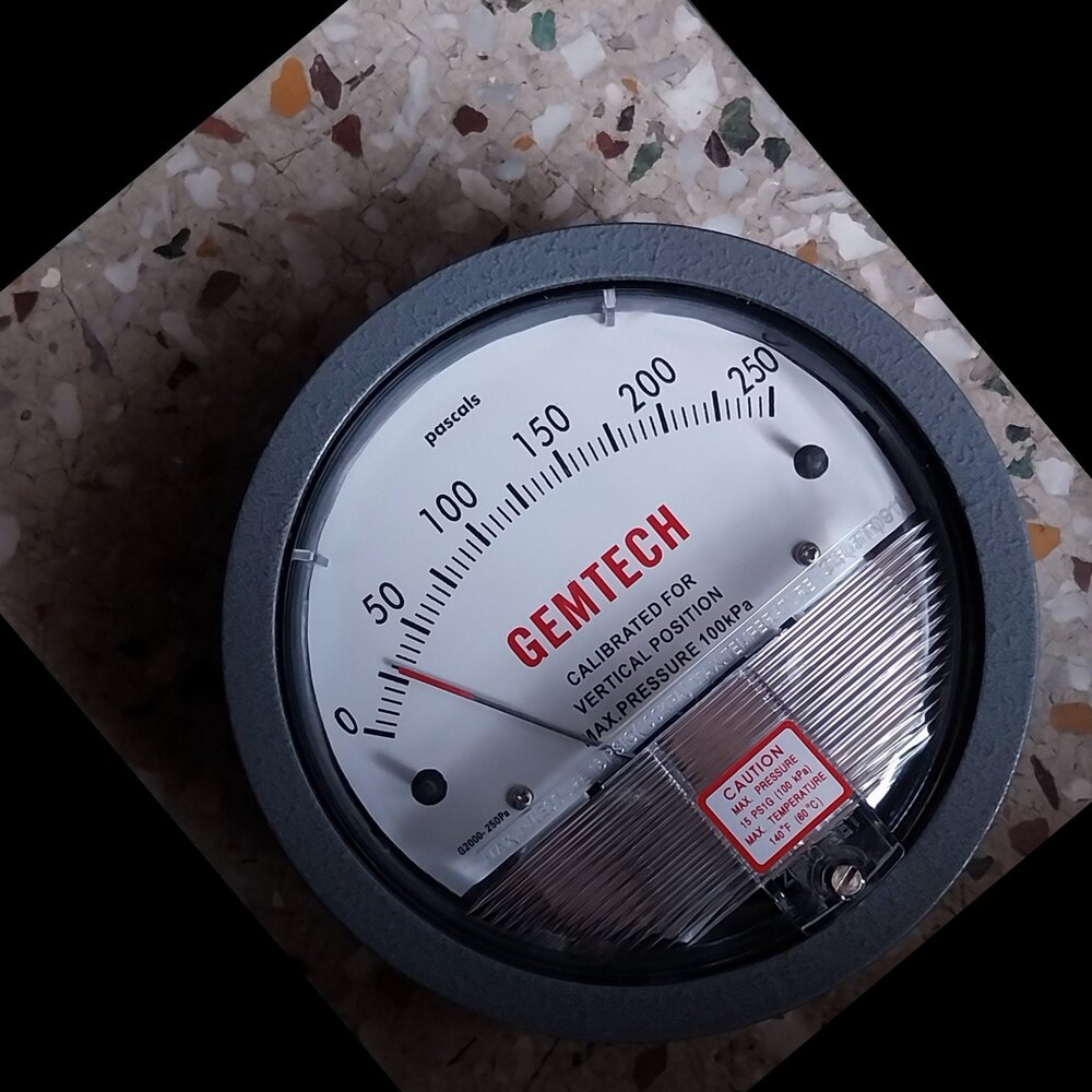 GEMTECH Differential Pressure Gauge By Bengaluru Karnataka