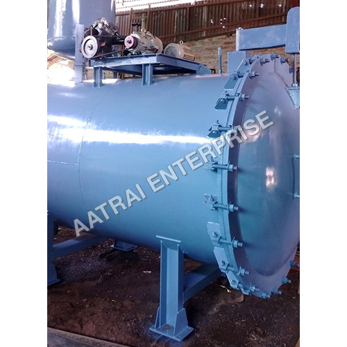Plywood Vacuum Pressure Impregnation Plant - Color: Blue