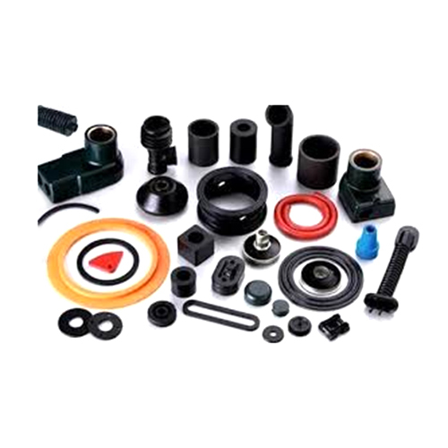 Custom Molded Parts - Color: Black
