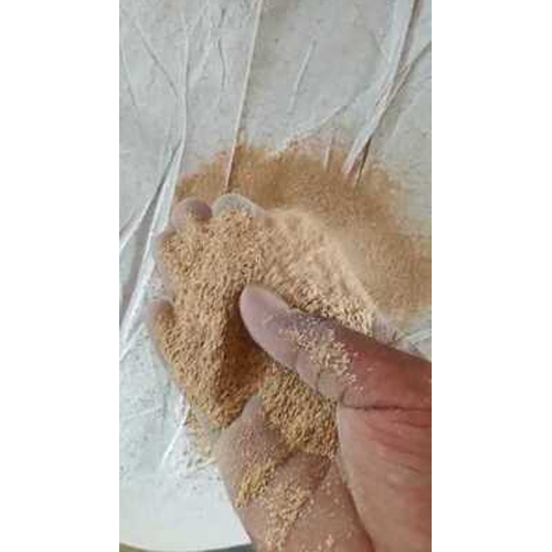 Natural Rice Husk Powder Cattle Feed - Color: Brown