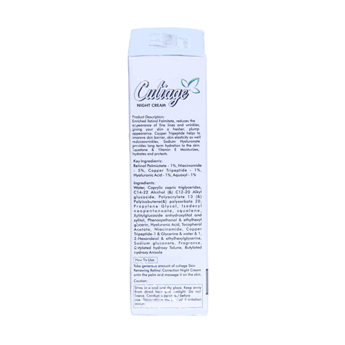 Cutiage 30ml Skin Renewing Correction Night Cream
