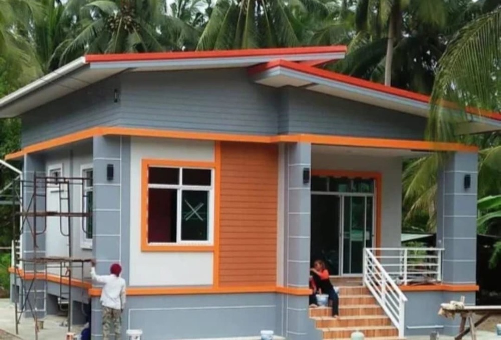 Prefab Cottage - Color: Multicolour
