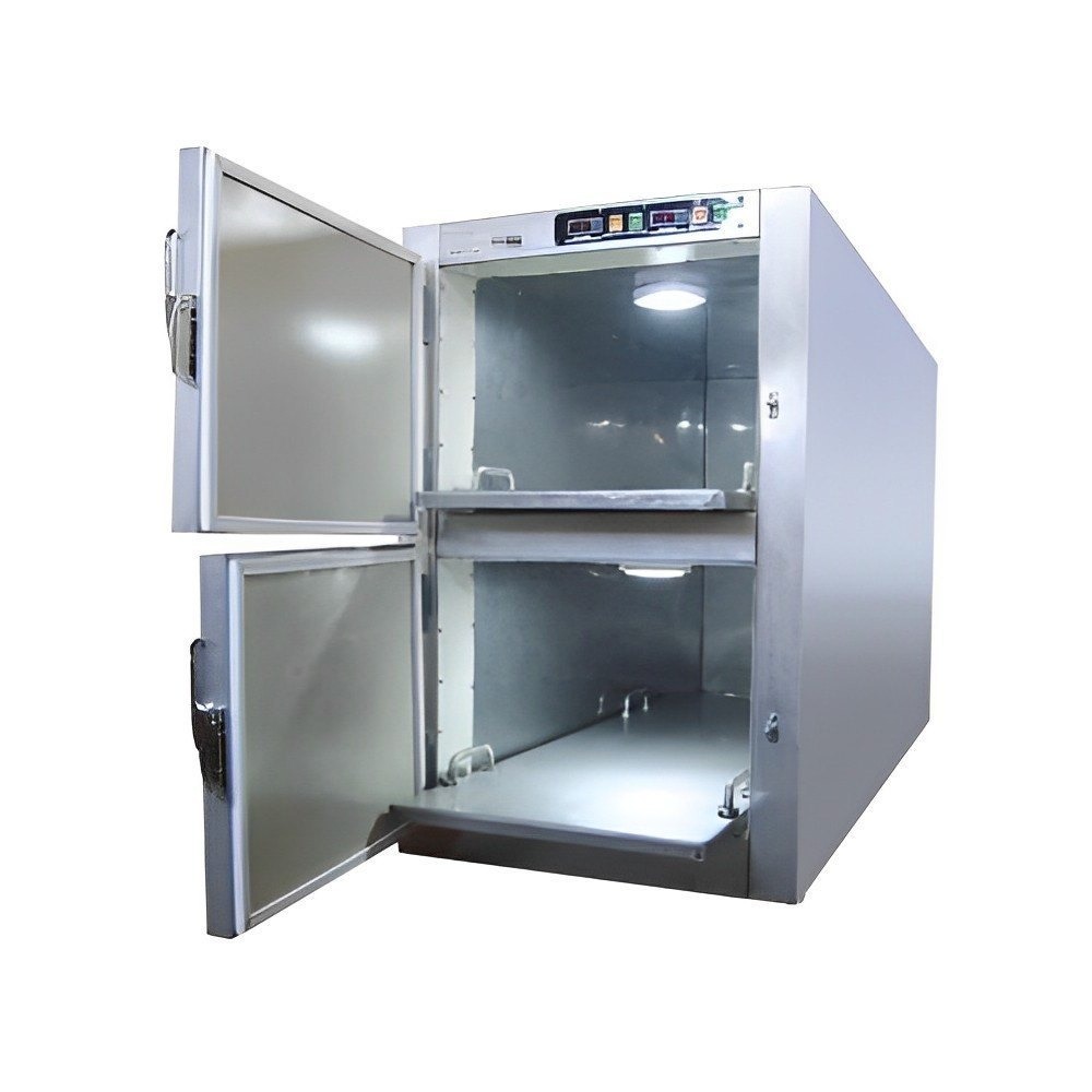 Mortuary Cabinet Mild Steel Two Body - Color: As Per Customer Demand