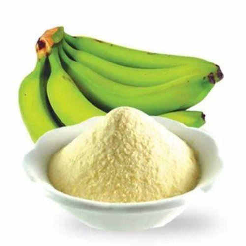 Dried Banana Powder - Color: White