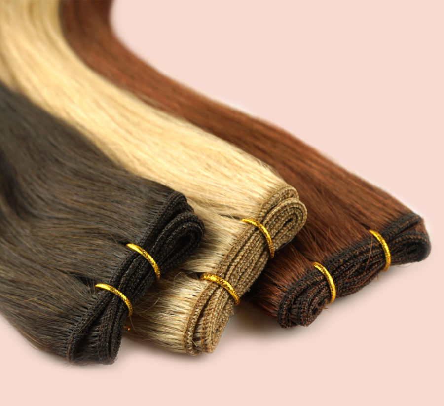 Weft Hair Extensions - Application: Profesional