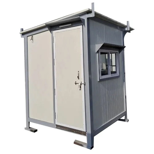 8 Feet PUF Prefabricated Security Cabin