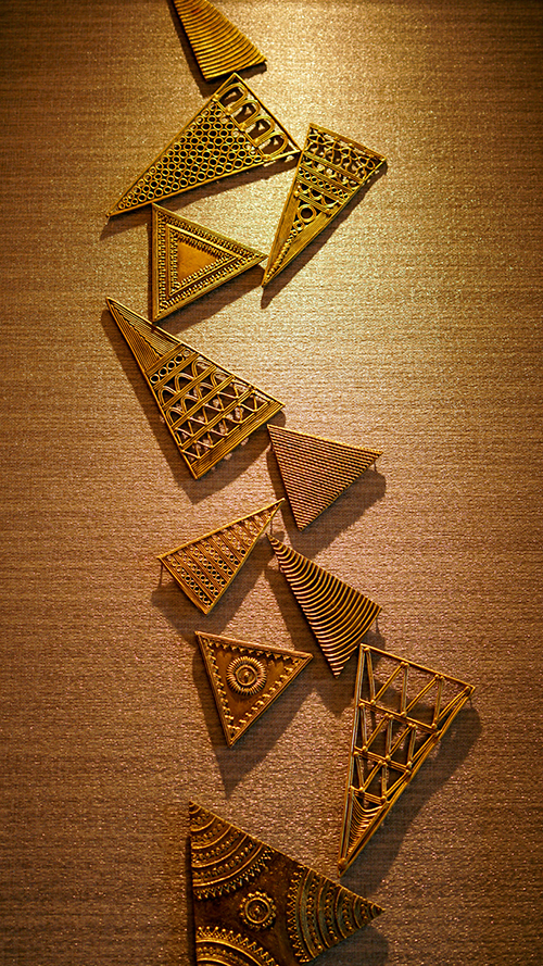 Dhokra Fusion Triangle
