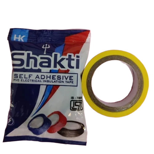 PVC Electrical Insulation Yellow Tape