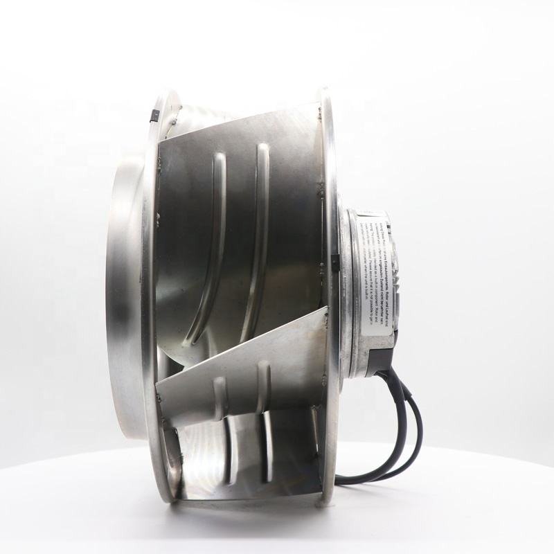 Ebmpapst R3g355-an04-71 450w 230v Ac 1710rpm Ip54 Ec Hvac Ffu Fan Filter Unit Air Conditioner Unit Centrifugal Cooling Fan - Color: Silver