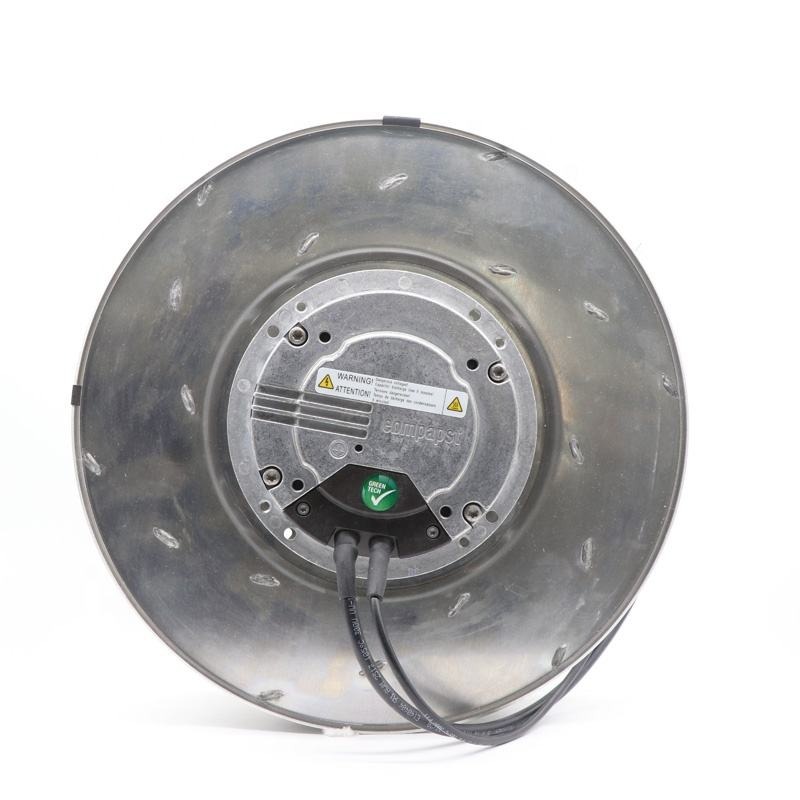 Ebmpapst R3g355-an04-71 450w 230v Ac 1710rpm Ip54 Ec Hvac Ffu Fan Filter Unit Air Conditioner Unit Centrifugal Cooling Fan - Color: Silver