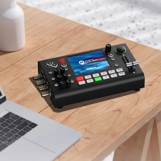 Rgblink Mini-iso 10-channel Video Mixer Switcher For Live Streaming - Application: Professional Av & Broadcast Setups