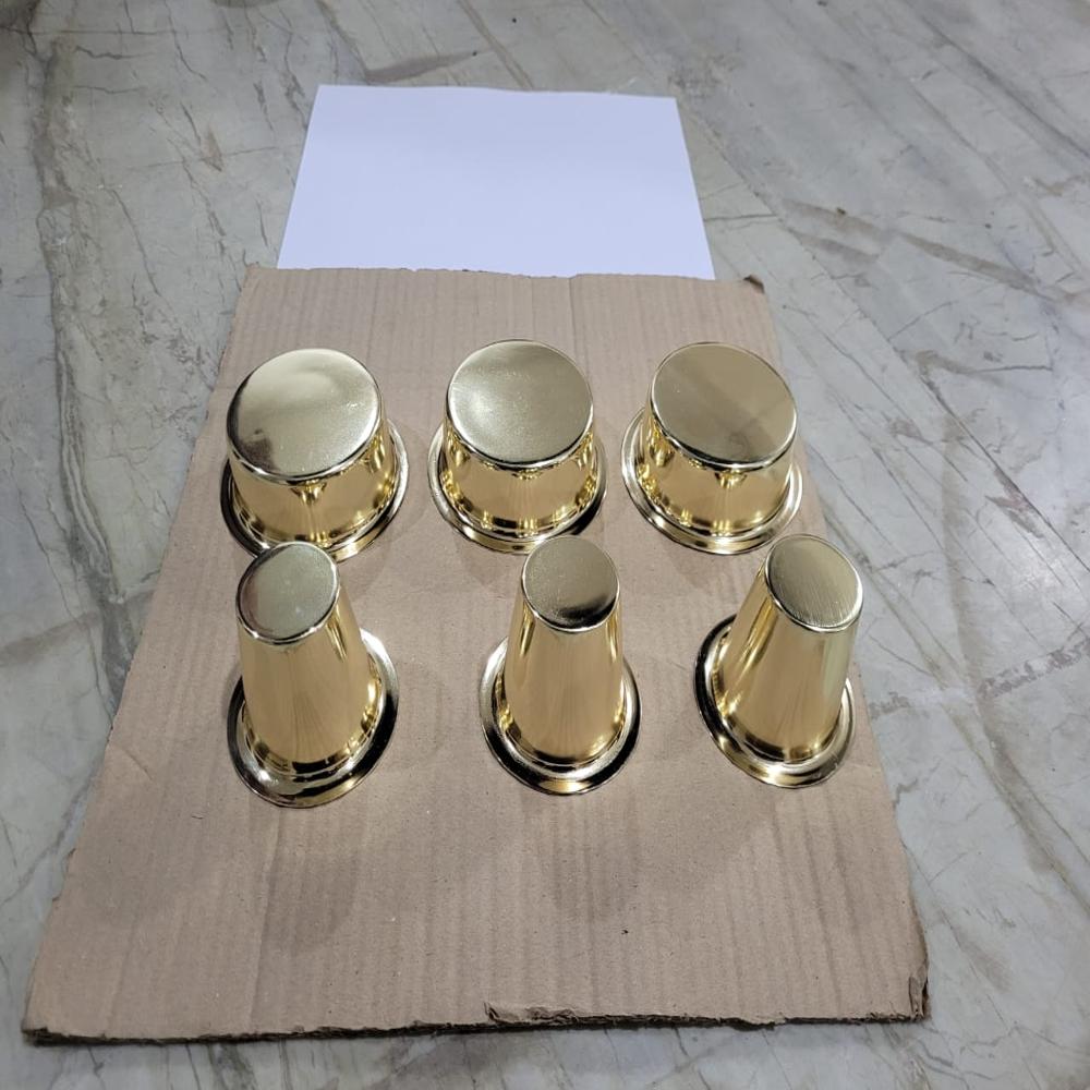 Coffee Dawara Coffee Cup With Glassy - Color: Golden