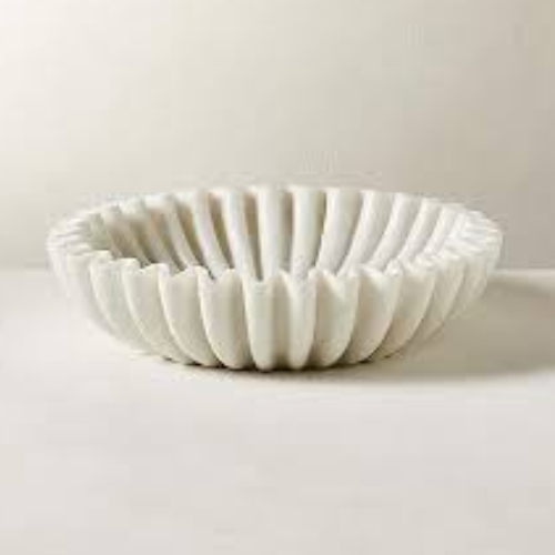 White Marble Bowl