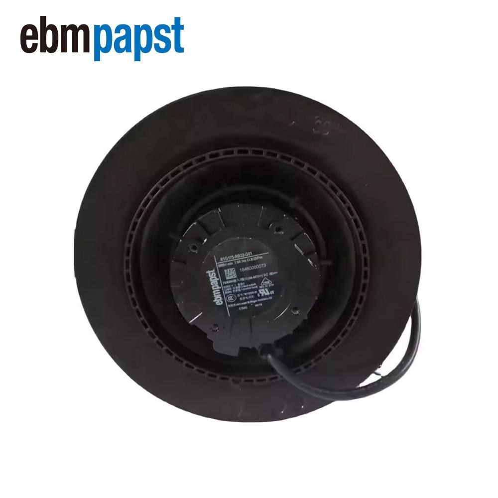 ebmpapst R1G175-RB33-G01 R1G175-RB33-10 48V DC 76/62W HVAC Adjustable Speed Air Purifier Centrifugal Cooling Fan