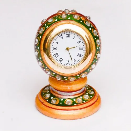 Painted Marble Stylish Clock
