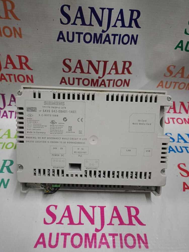SIEMENS 6AV6 642-0BA01-1AX1